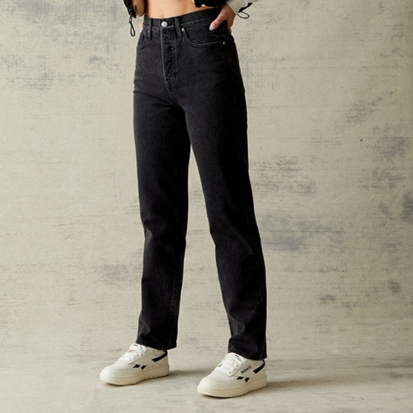 PacSun Denim - Pacsun Dad Jeans In Black Wash Size 26